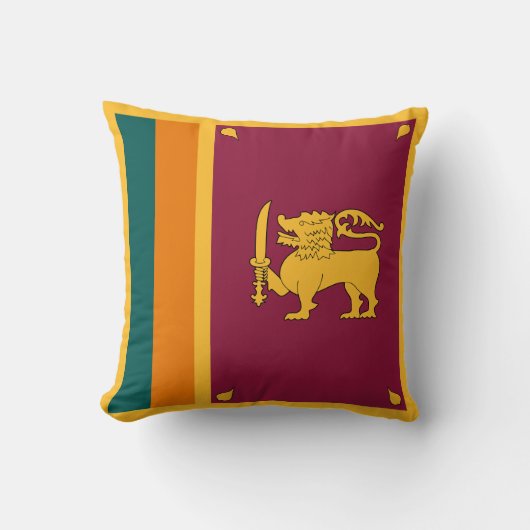 Sri Lanka Flag クッション (正面)
