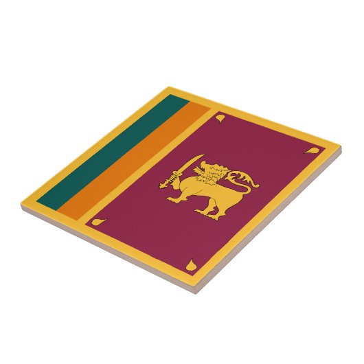 Sri Lanka Flag タイル (側面)