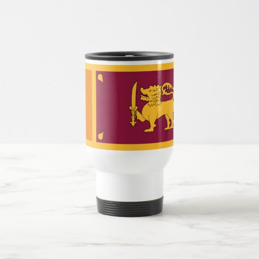 Sri Lanka Flag トラベルマグ (中央)
