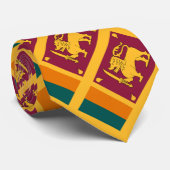 Sri Lanka Flag ネクタイ (ロール)