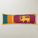 Sri Lanka Flag ボディピロー<br><div class="desc">Patriotic flag of Sri Lanka.</div>