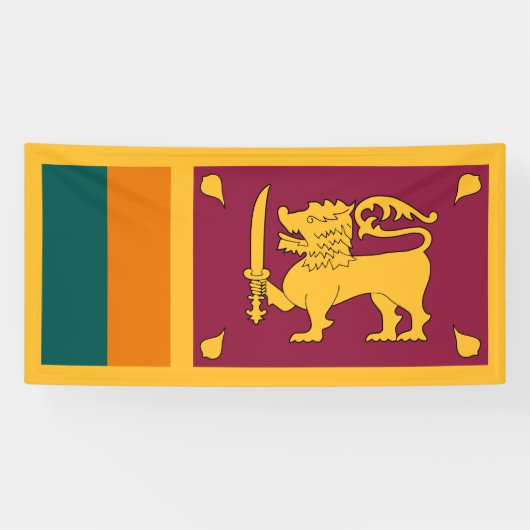 Sri Lanka Flag 横断幕 (横)