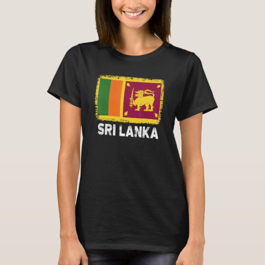Sri Lanka Flag   Support Sri Lankan People Women M Tシャツ (正面)