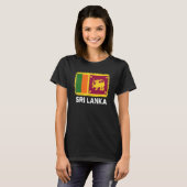 Sri Lanka Flag   Support Sri Lankan People Women M Tシャツ (正面フル)