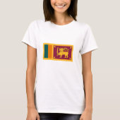 Sri Lanka Flag Tシャツ (正面)