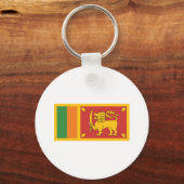 Sri Lanka National Flag Lion Symbol キーホルダー (正面)