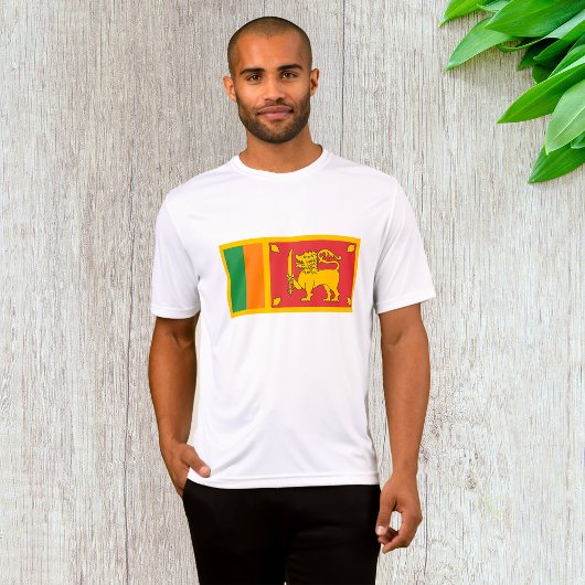 Sri Lanka National Flag Lion Symbol Tシャツ