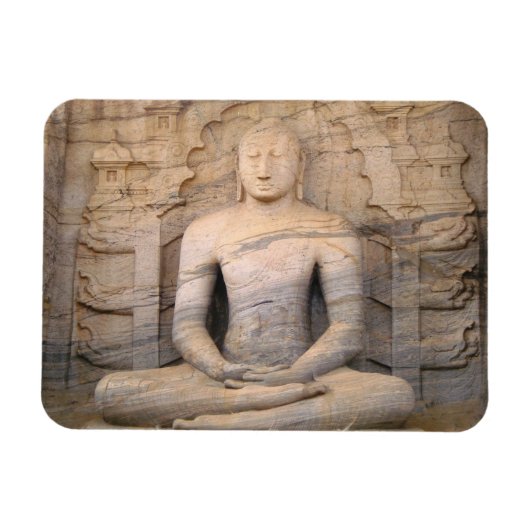 Sri Lanka - Polonnaruwa - Gal Vihara マグネット (横)