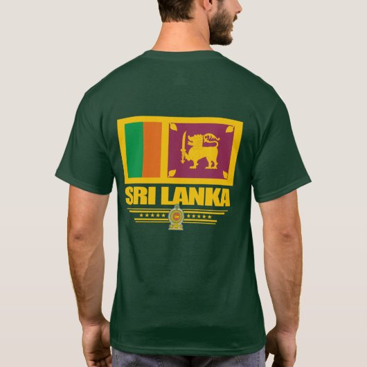 Sri Lanka Pride Shirts Tシャツ (裏面)