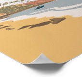 Sri lanka Travel poster  Hikkaduwa  ポスター (角)