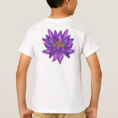 SRI LANKA Word with Lotus Tシャツ (裏面)