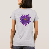 SRI LANKA Word with Lotus Tシャツ (裏面)