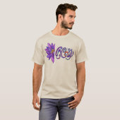 SRI LANKA Word with Lotus Tシャツ (正面フル)