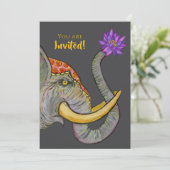 Sri Lankan Heritage Hand-painted 招待状 (スタンド正面)