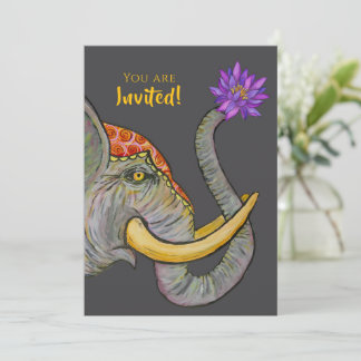 Sri Lankan Heritage Hand-painted 招待状