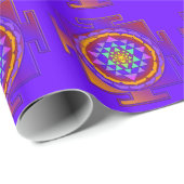 SRI YANTRAフルカラー+あなたのアイディア ラッピングペーパー (ロールコーナー)