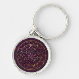 Sri Yantra4 Keychain キーホルダー