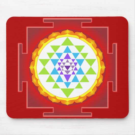 Sri Yantra マウスパッド (正面)
