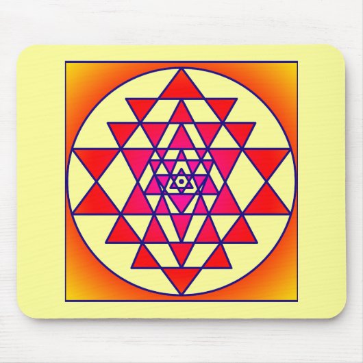 Sri Yantra マウスパッド (正面)