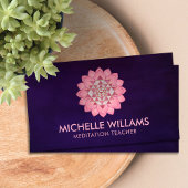 Sri Yantra /ロータスフラワービジネスのチャクラ 名刺