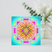 Sri Yantra 招待状 (スタンド正面)