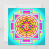 Sri Yantra 招待状 (正面)