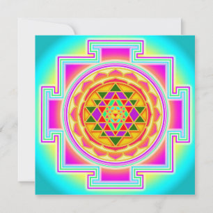 Sri Yantra 招待状