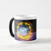 Sri-Yantra 15のozのマグ モーフィングマグカップ (正面左)