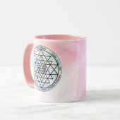 Sri Yantra – Customizable Protection Talisman マグカップ (正面左)