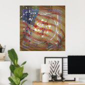 Sri Yantra for America - Poster ポスター (ホームオフィス)