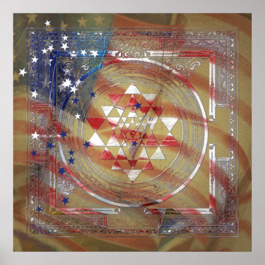 Sri Yantra for America - Poster ポスター (正面)