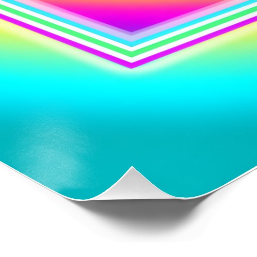 Sri Yantra Sacred Geometry ポスター (コーナー)