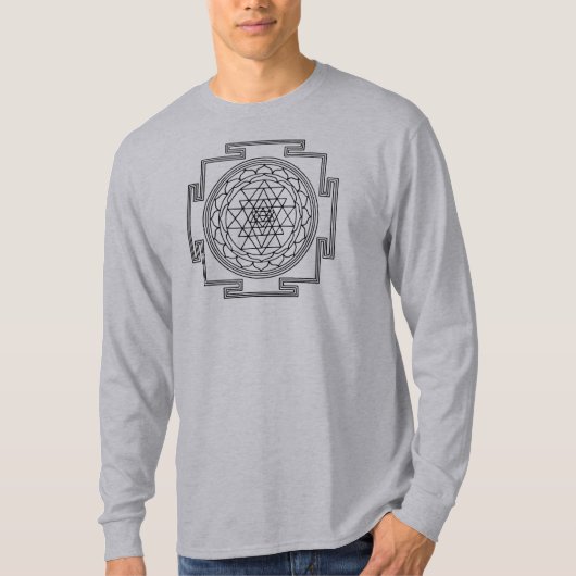 Sri Yantra Tシャツ (正面)