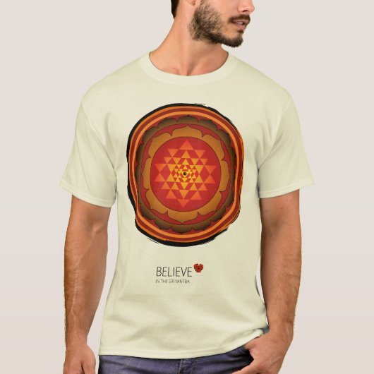 Sri Yantra Tシャツ (正面)