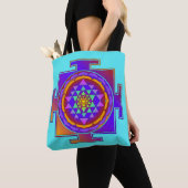 sri yantra + your backgr.&アイディア トートバッグ (クローズアップ)