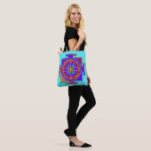 sri yantra + your backgr.&アイディア トートバッグ (モデル)