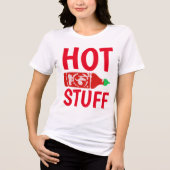 SRIRACHA HOT STUFF WOMENS T-Shirts トライブレンドTシャツ (正面)