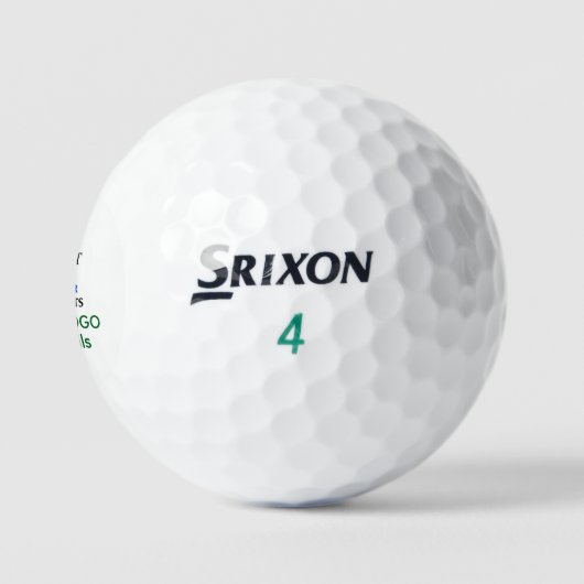 Srixon Soft Feel ゴルフボール - 名前・ロゴ入れパック (ロゴ)