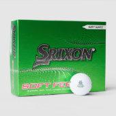 Srixon Soft Feel ゴルフボール - 名前・ロゴ入れパック (パッケージング)
