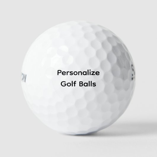 Srixon Soft Feel 13 オリジナルプリント ゴルフボール (正面)