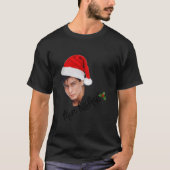 SRKの一種のクリスマスまたは私達はキス – マスを言うべきである Tシャツ (正面)