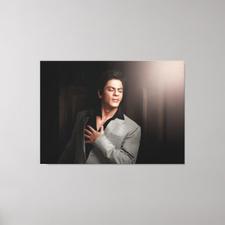 SRK Shahrukh Khan King Of Bollywood キャンバスプリント