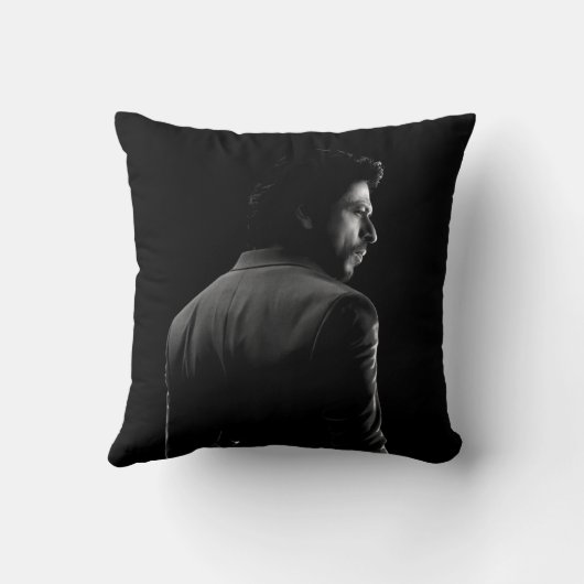 SRK Shahrukh Khan King Of Bollywood クッション (裏面)
