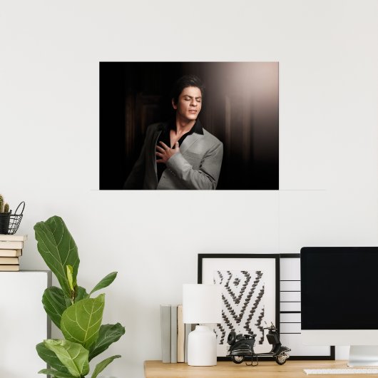 SRK Shahrukh Khan King Of Bollywood ポスター (ホームオフィス)