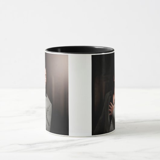 SRK Shahrukh Khan King Of Bollywood マグカップ (中央)