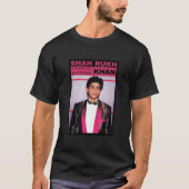 SRK | Shahrukh Khan | Shah Rukh Khan | King Khan Tシャツ (正面)