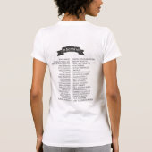 SRPA 2010年のStairclimbの女性 Tシャツ (裏面)
