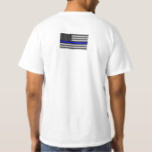 SRTの戦士(法の執行の版) Tシャツ (裏面)