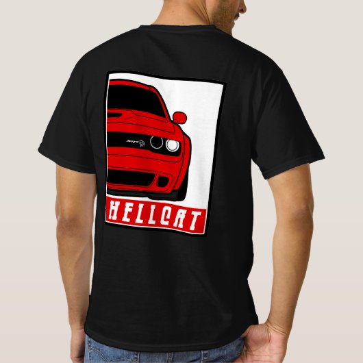 SRT DODGE HELLCAT Tシャツ (裏面)