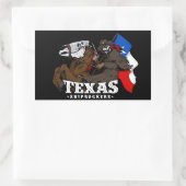 SRXTXステッカーバトルフラグ 長方形シール (バッグ)